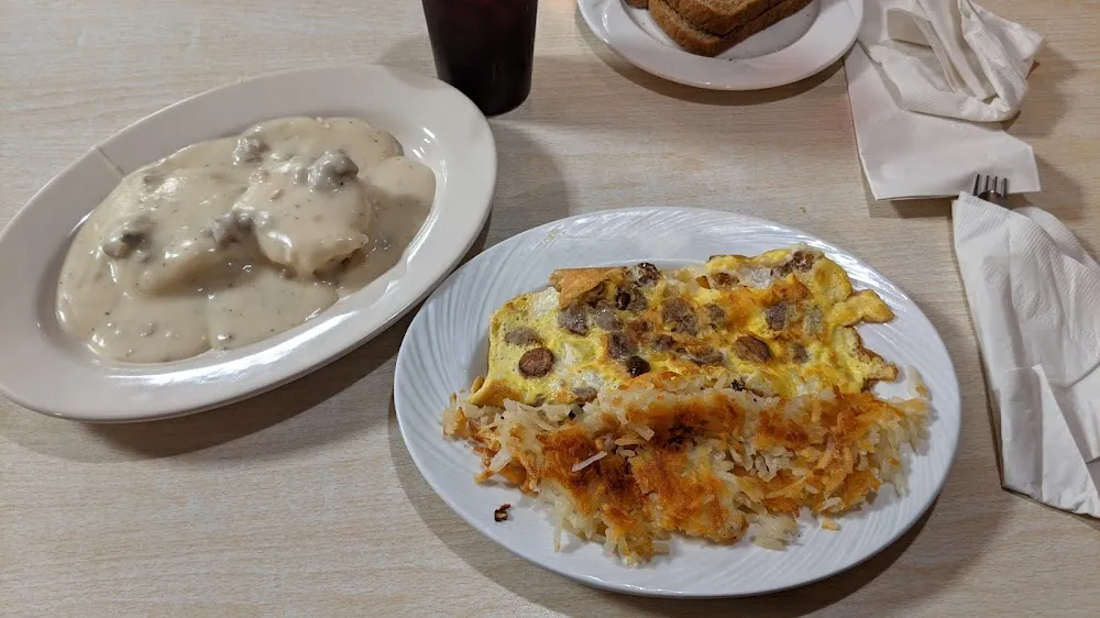 Sausage and Cheese Omelette